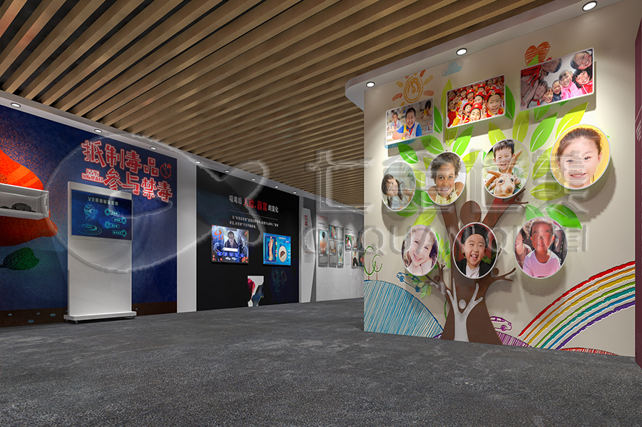 學(xué)校毒品預(yù)防教育展示館實(shí)施方案-毒品預(yù)防教育館聲光電產(chǎn)品-青少年禁毒教育展示館效果圖設(shè)計(jì)