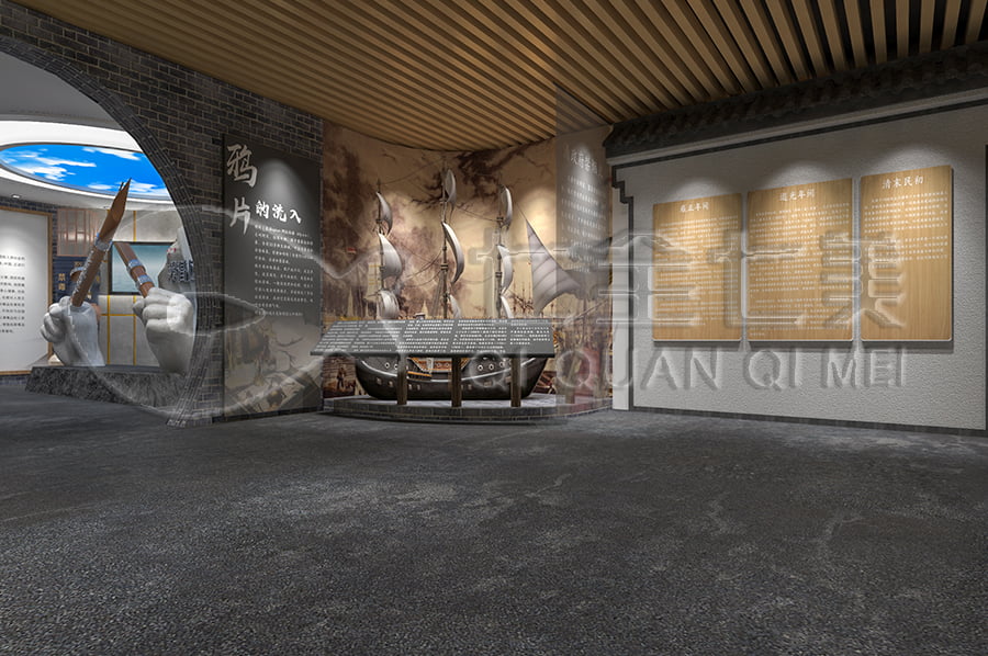 智慧禁毒基地, 禁毒防艾, 教育展廳, 設計布局