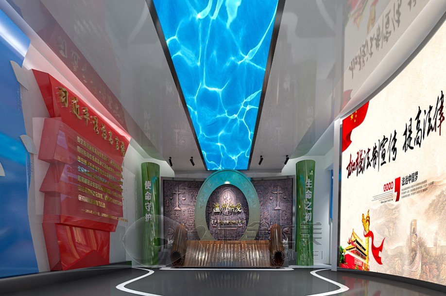 普法宣傳教育體驗(yàn)館, 青少年法治教育展廳, 普法宣傳教育體驗(yàn)館, 普法宣傳文化墻, 法治教育中心