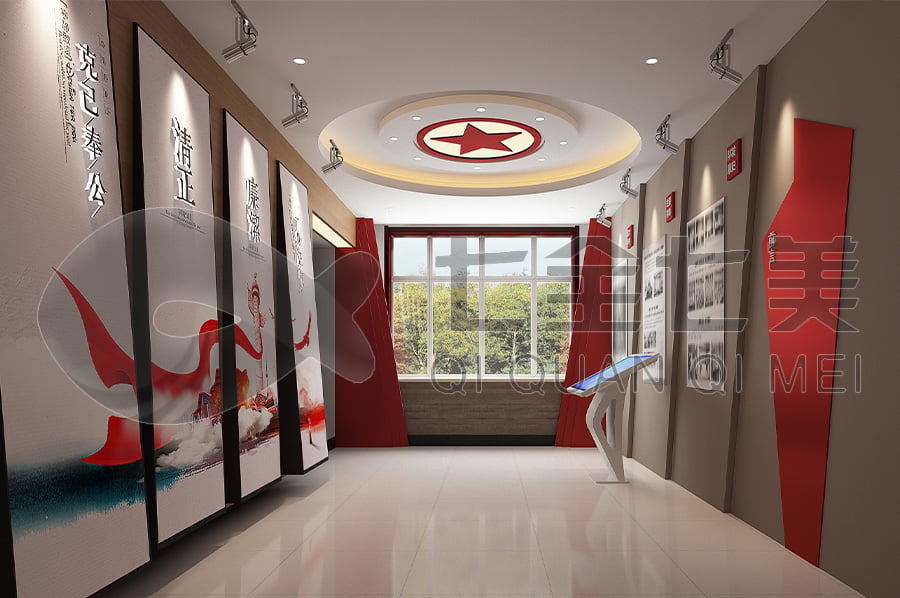 廉政文化基地，黨風(fēng)廉政示范展館布置，廉潔文化展廳施工單位公司