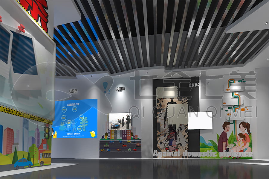 法制教育基地解決方案, 法制主題基地方案設(shè)計(jì), 檢察院道德與法制基地設(shè)計(jì)案例