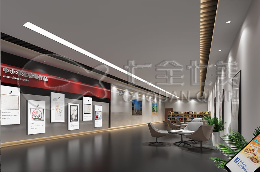 禁毒展廳設(shè)計布局, 沉浸式禁毒警示示范基地, 禁毒防艾主題基地產(chǎn)品