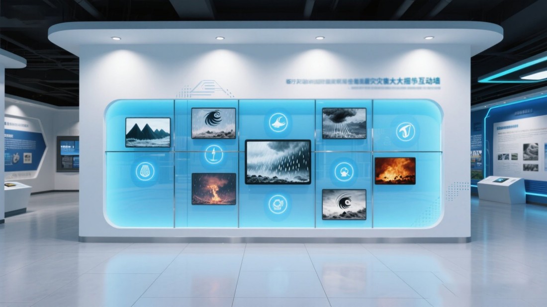 多媒體防震減災(zāi)科普教育基地效果圖