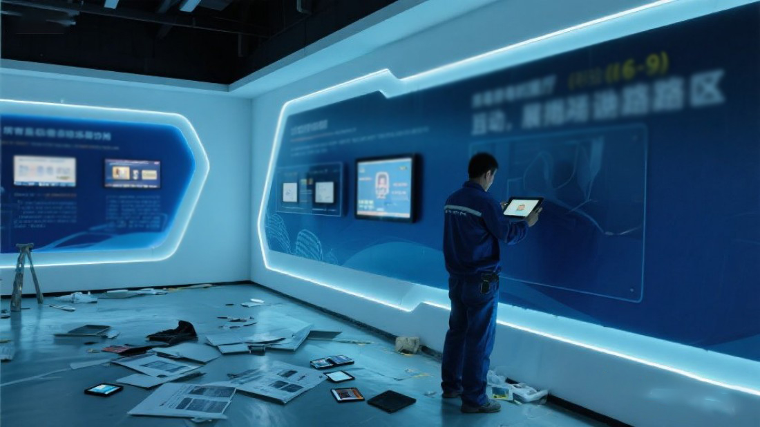 數字化展廳展館效果圖